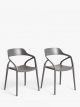 Stacking Garden Chair, Set of 2