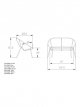 2-Seater Garden Sofa